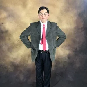Mr.bean gyvenimo dydžio silikono statula